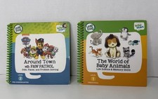 LeapFrog Leap Start Around Town w/ Paw Patrol L2, World w/ Baby Animals L1