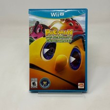 Pac-Man and the Ghostly Adventures Nintendo Wii U CIB with Poster WUP P APCE