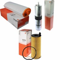 Mahle / Knecht Kraftstofffilter KL 763D Luftfilter LX 823 ÖLfilter OX 404D