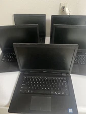 Bulk (5) Dell Latitude 3490 14" i3-7130 NO BATT/NO RAM/NO HDD/NO AC/PARTS ONLY