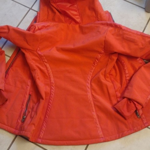 Athleta Recco Maribel jacket Skiing Ski Snowboard burnt orange XS - Picture 3 of 16