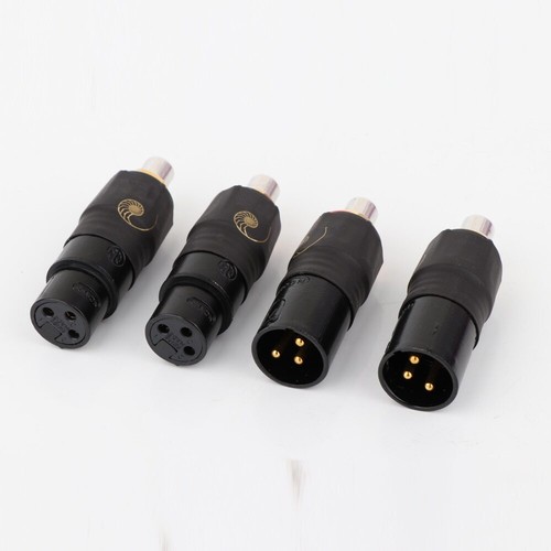 XLR 3Pin Female Male to RCA Plug Adapter-Balanced Unbalance Audio Converter Jack - Picture 9 of 11