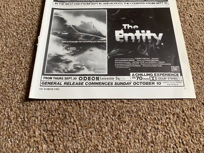 FLM7 FILMWERBUNG 5X8 BARBARA HERSHEY IN THE ENTITY
