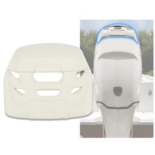 New White  Cowling Airdam Cap For Verado # 8M0090474 Air Dam Cap
