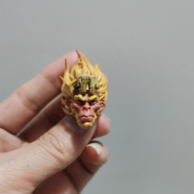 Painted 1/12 Scale Monkey King Head Sculpt Fit 6'' Four Horsemen Figure B Style