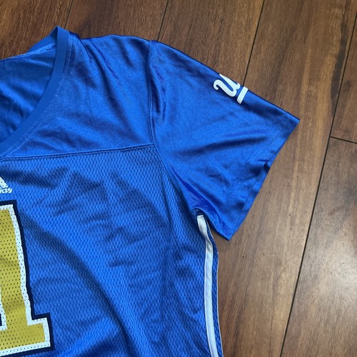 Vintage Adidas NCAA UCLA Bruins Football Jersey #1 Size Women's 2XL Blue EUC - Picture 7 of 13