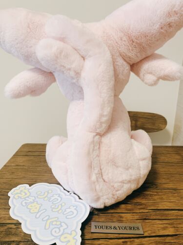 Pokemon Center Original Espeon Fluffy Hugging Plush toy Comfy Friends JAPAN - Picture 3 of 7