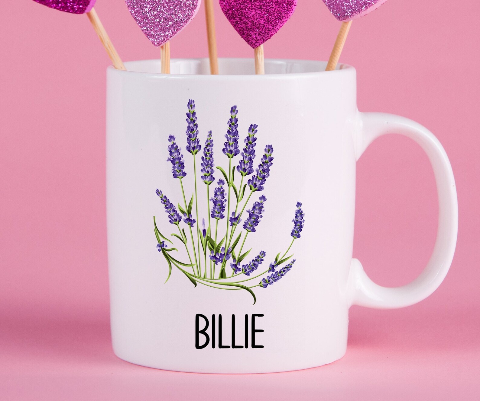 Personalized Lavender Mug Lavender Gift Ideas Lavender Cup Gifts For Lavender