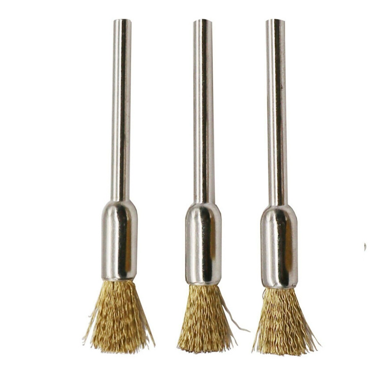 Drahtbürsten Set Bohrmaschine Drahtbürsten-Set 5,1cm Für Bohrer - 6,3mm Schaft Edelstahl Topfbürsten Topfbürsten Bohrer