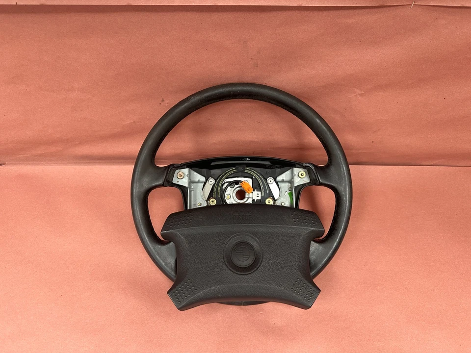 Volante de cuero negro OEM #95161 BMW 318I 318IS 320I 325I 328I E36 Foto 3 de 4