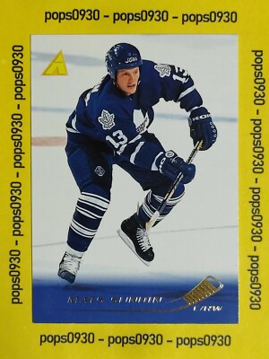 Mats Sundin, Toronto Maple Leafs, 1995, Pinnacle, #19