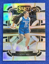 Alissa Pili 2023-24 Panini Select WNBA CONCOURSE SILVER PRIZM Rookie #34 LYNX