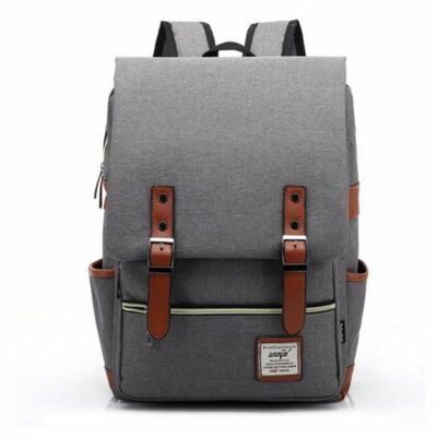 Unisex Rucksack Große Kapazität Canvas Computer Freizeit Student Schultasche Reise
