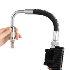 Digital Oil Control Valve Meter Nozzle Pneumatic Oil Gun with 1/2in NPT Inlet