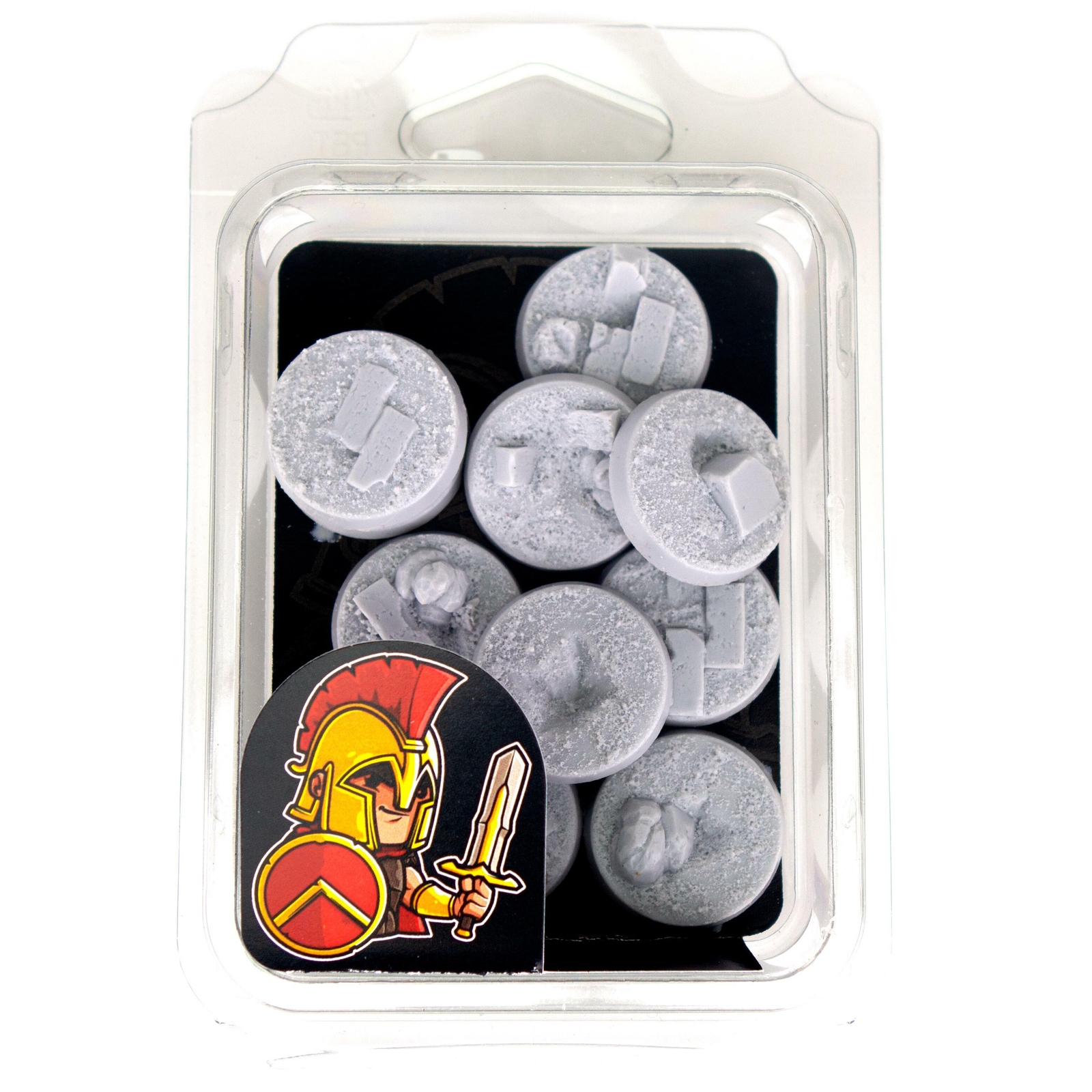 Resin Bases Bases - 25mm x10 (Stone Ruins a)