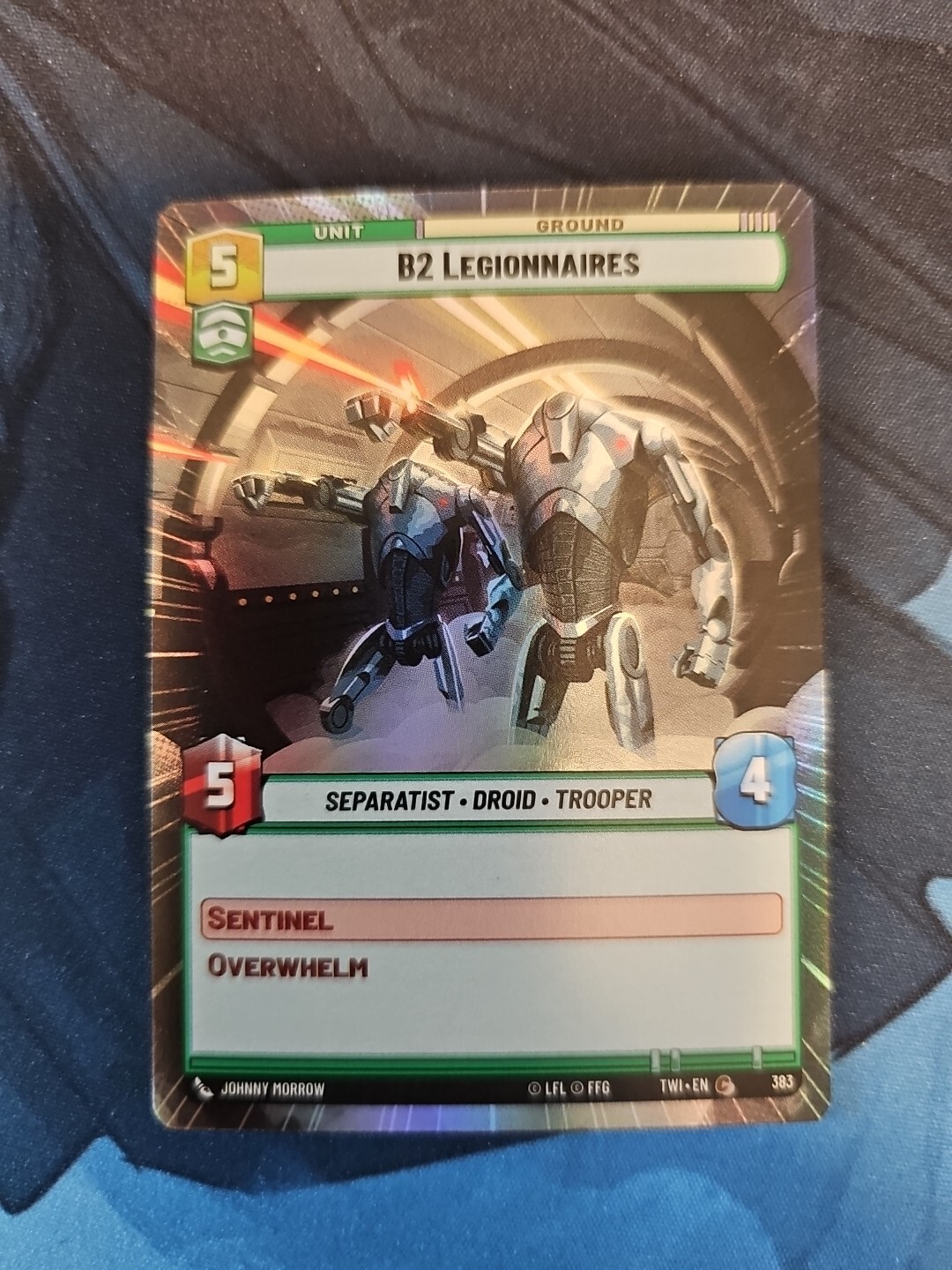 B2 Legionnaires 383 Hyperspace Foil Twilight Star Wars: Unlimited