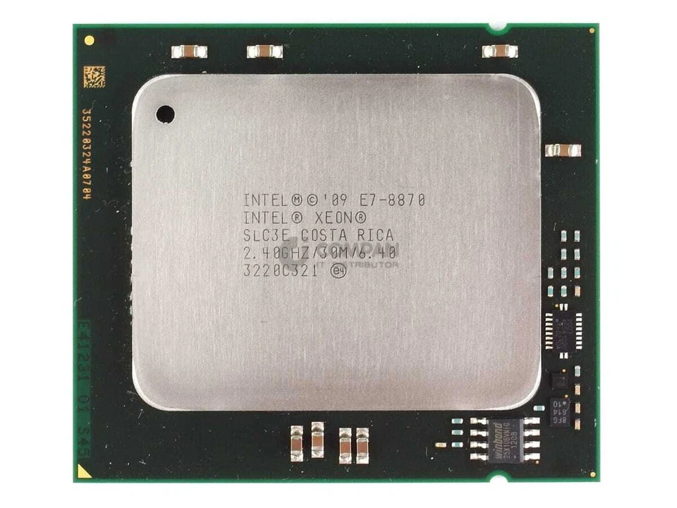SLC3E INTEL XEON E7-8870 2.40GHZ 10 CORE 30MB L3 CACHE 130W LGA1567 - Imagen 2 de 4