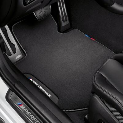 OEM BMW M Performance Floor Mats - 2021+ G22/G82 4 Series COUPE 51475A14E76