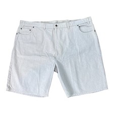 Arizona Jeans Mens Denim Shorts Size 52 Light Beige Cotton Jeans