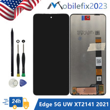 New For Motorola Moto Edge 5G UW XT2141 2021 LCD Display Touch Screen Digitizer