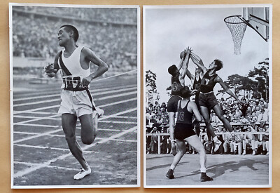 Olympics 1936 Berlin-25 trading cards, picture group 59-complete-rarity-PSA, RC