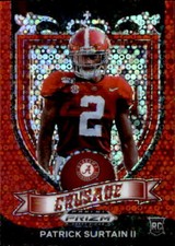 Patrick Surtain II 2021 Panini Prizm Draft Picks Red Circles Rookie Card #178