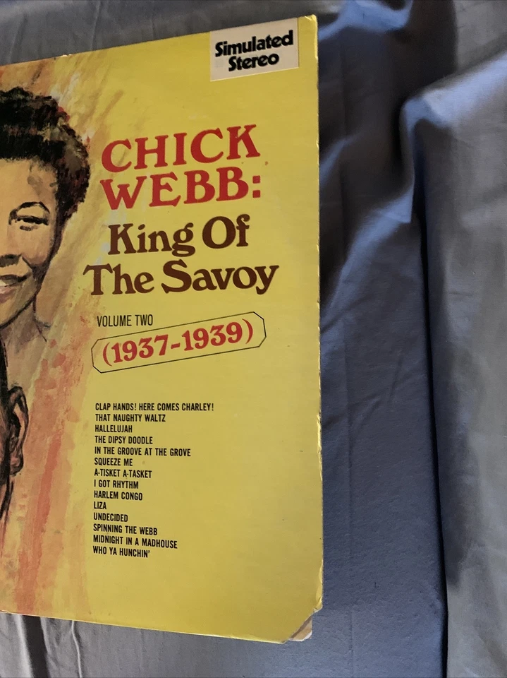 CHICK WEBB King of the Savoy Vol. 2 1937-39 LP Decca DL-79223 VG/VG+ - Image 2 of 4