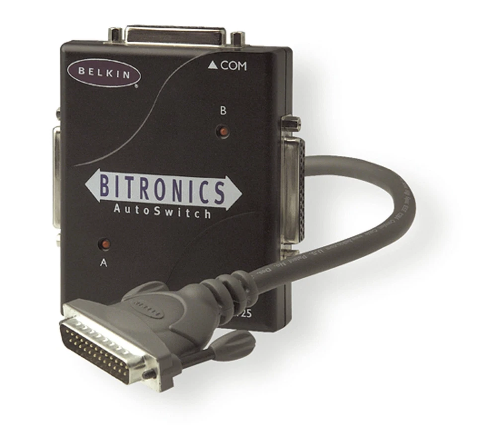 Original (sealed) Belkin F1U125-KIT Bitronics-2-Port Parallel Switch Kit - Image 2 of 3