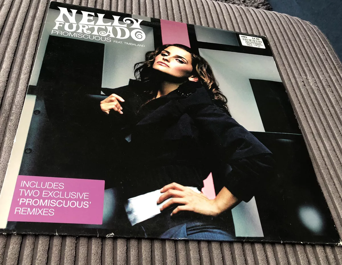Nelly Furtado Ft. Timbaland Promiscuous 12 Vinyl Picture Sleeve Free P P