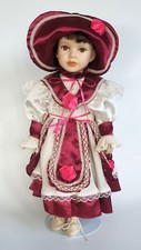 Porcelain Doll (619) 17"(43cm), Vintage Collector's Doll