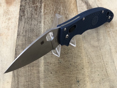 New Tactical Spyderco Lightweight Ball Bearing Lock Folding Knife High Quality - Picture 14 of 16