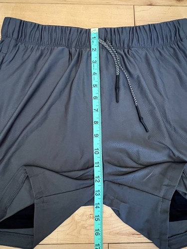 NEW Three Nails Men’s Size Large Pro Tech 2.0 Liner Shorts Space Gray - Picture 8 of 10