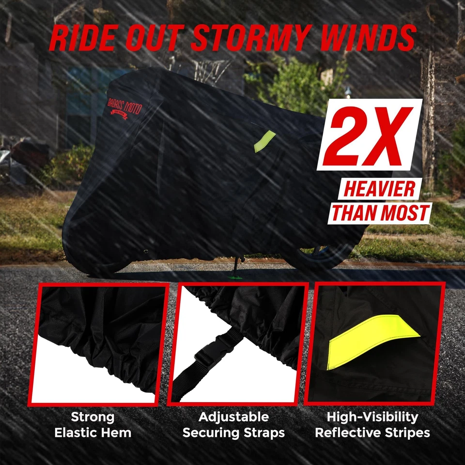 Cubierta de motocicleta - Cubierta de triciclo Harley resistente impermeable, accesorio Tri Glide Foto 4 de 4