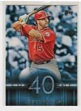 Topps 2015 Free Agent 40 Albert Pujols F40-1