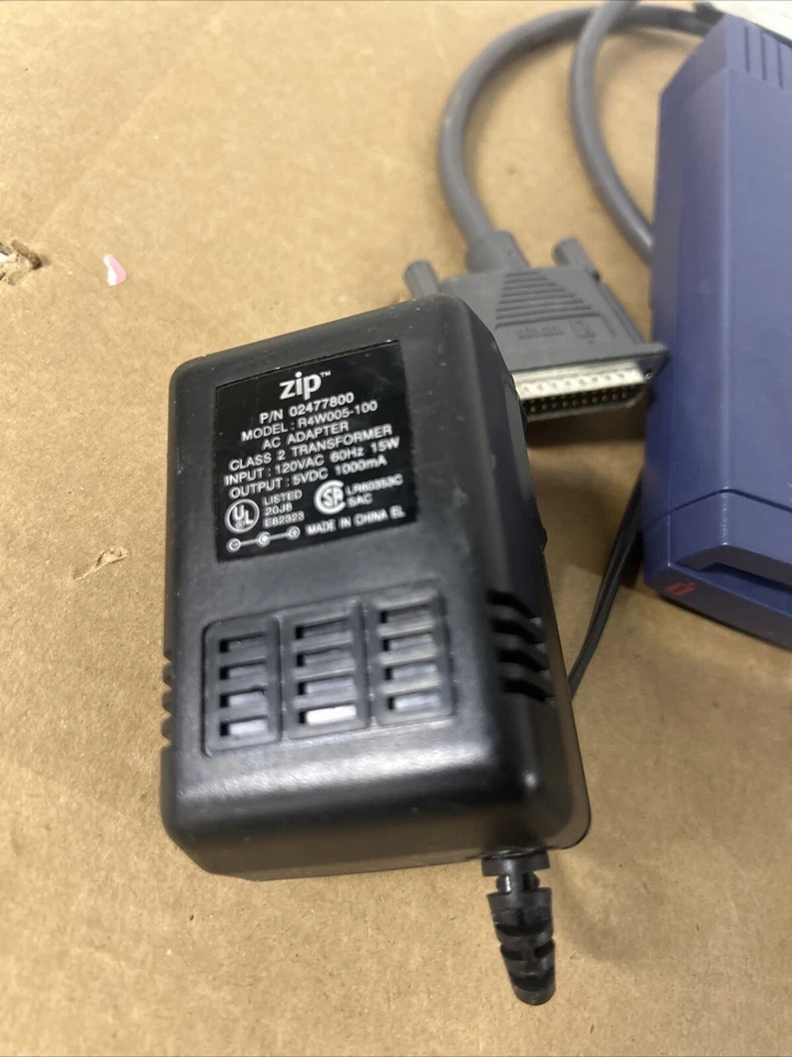 Câble De Disque Dur Externe Iomega Zip 100MB Z100P2, Alimentation Et Cordon #I3A - Photo 3/4