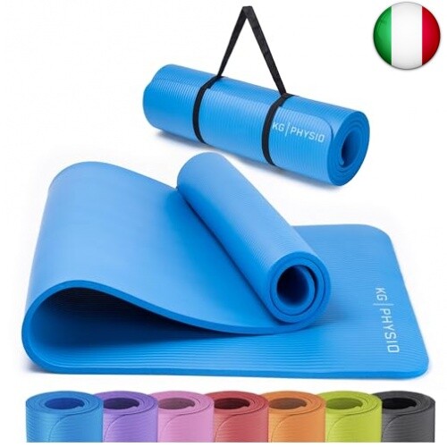 Tappetino Yoga TPE Antiscivolo 183x61 Cm - Per Pilates E Fitness - Foto 9