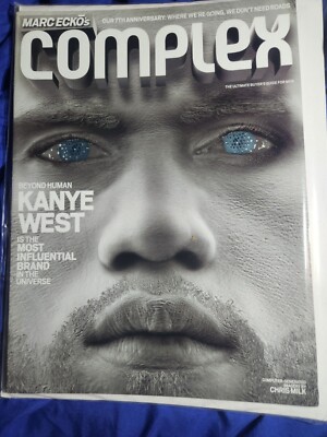 2009 APRIL MAY COMPLEX MAGAZINE - KANYE WEST \u0026 KIM KARDASHIAN COVER RARE  HTF RAP | eBay, image size:300x400