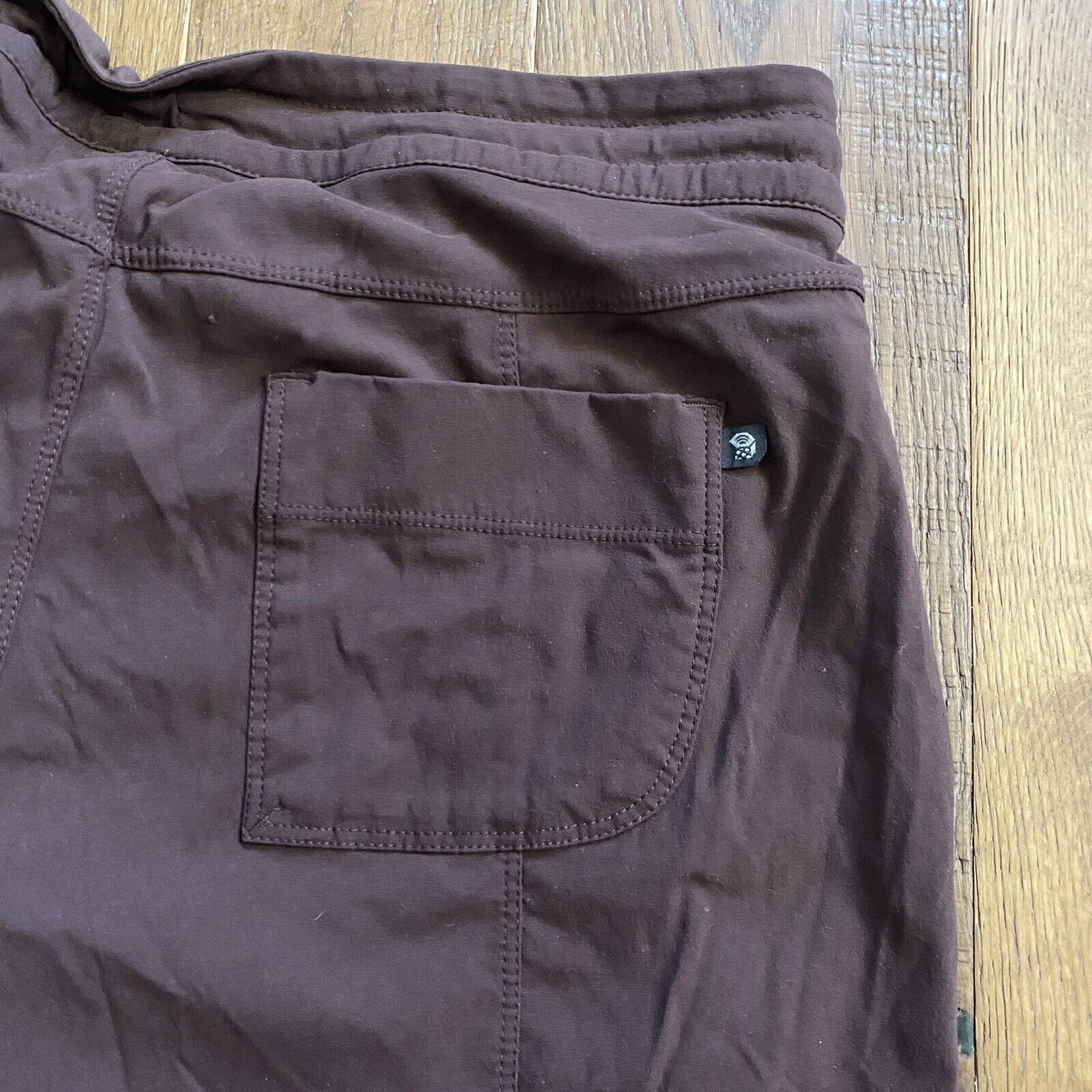 Mountain Hardwear Pants Joggers Size 8 Dark Burgu… - image 7