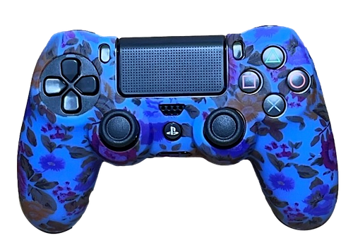 Silicone Cover For PS4 Controller Case Skin Cool Designs Extra Grip Customised - Picture 124 of 135