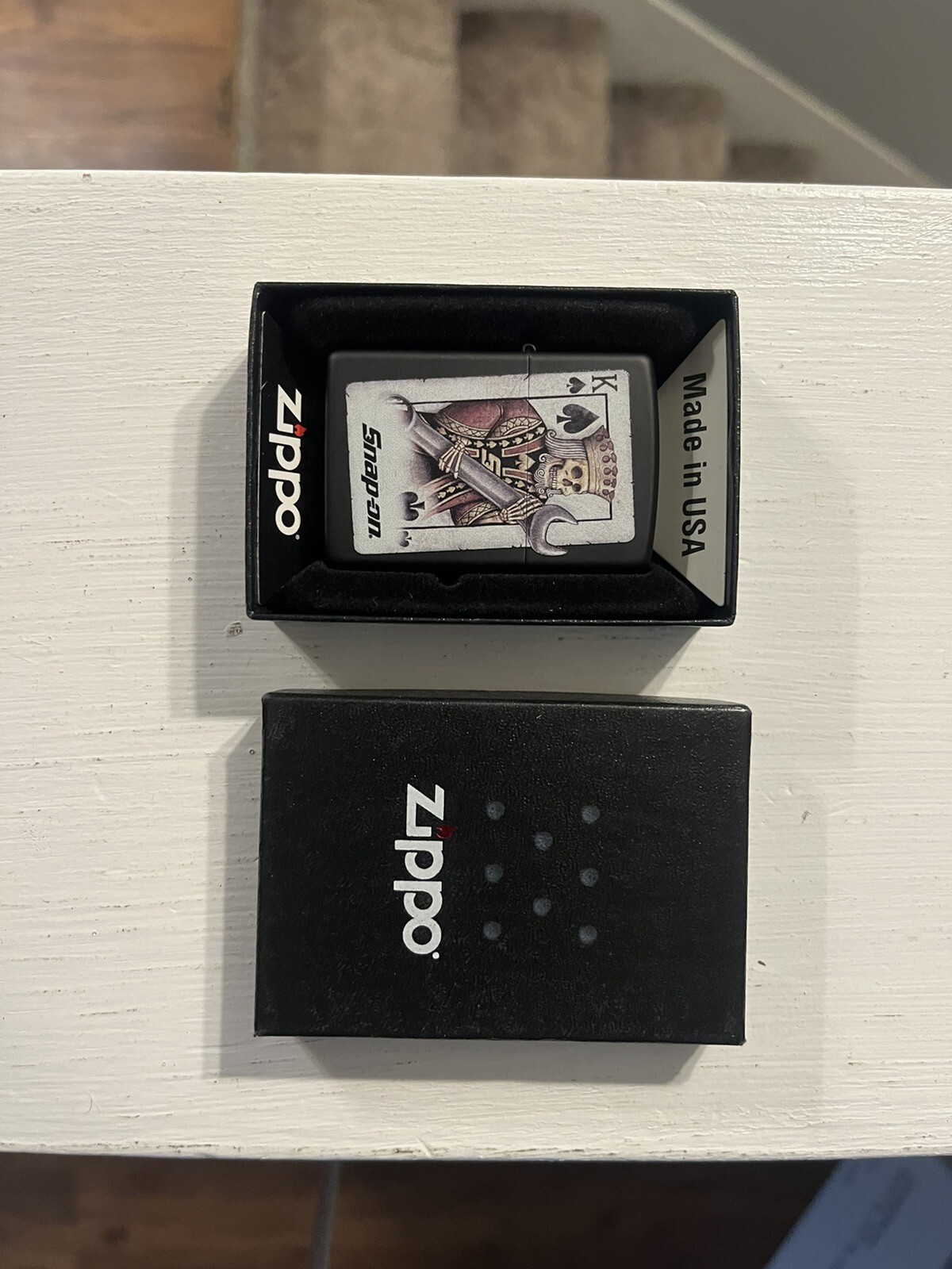 Very Rare Snap On King Wrench Zippo 218 With Box