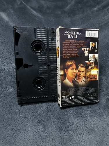 Monsters Ball (VHS, 2002) Billy Bob Thornton Halle Berry Heath Ledger - Picture 2 of 2