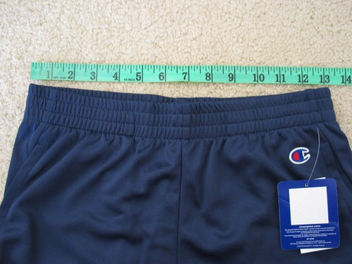 NWT Champion lot of 2 boys youth size L athletic activewear shorts Black & Navy - Picture 6 of 10