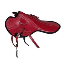 New Freeny Original Exercise Saddle Light Weight with Stirrups Red