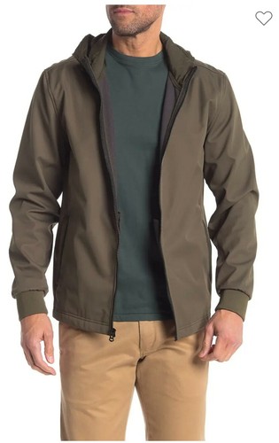 GOODED NAVY JACKET. NWT $200. S 