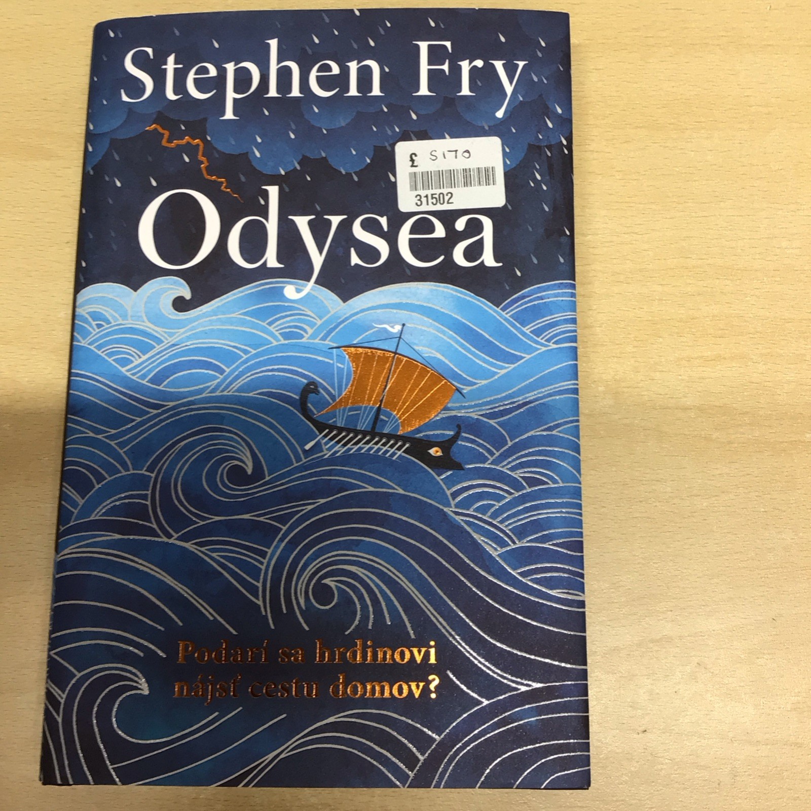 Odyssey by Stephen Fry HARDBACK -Slovak