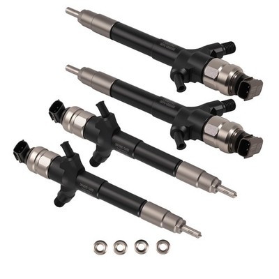 4 Pieces Fuel Injector Set for Mitsubishi L200 Pickup 4D56 Engine 1465A041