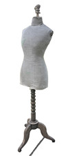 Vintage Tailors Mannequin, English French Sz 12-14 Very old and worn woodworm