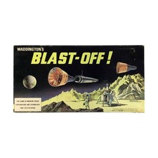 Waddingtons Board Game Blast-Off! Box Fair/VG+