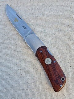Fallkniven TK3 Tre Kronor De Luxe Folder Cocobolo 3G Powder Steel Knife BNIB
