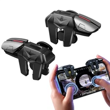 2PCS Mobile Phone Game Controller Gamepad Joystick Fire Trigger Button For PUBG